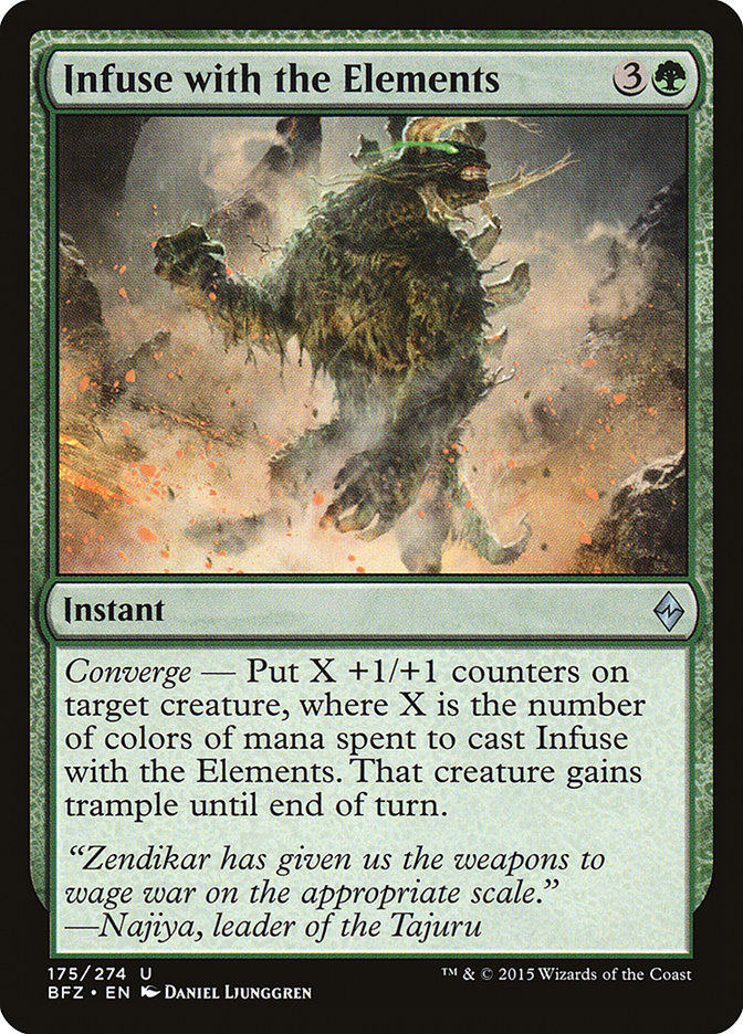 Infuse with the Elements [Battle for Zendikar] | Impulse Games and Hobbies