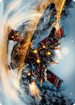 Asari Captain Art Card [Kamigawa: Neon Dynasty Art Series] | Impulse Games and Hobbies