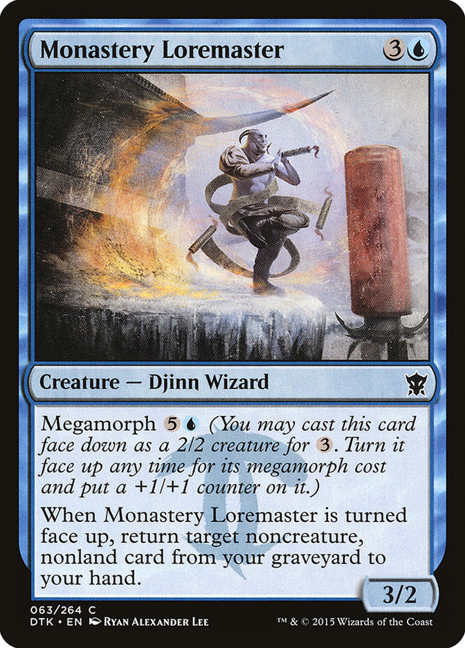 Monastery Loremaster [Dragons of Tarkir] | Impulse Games and Hobbies