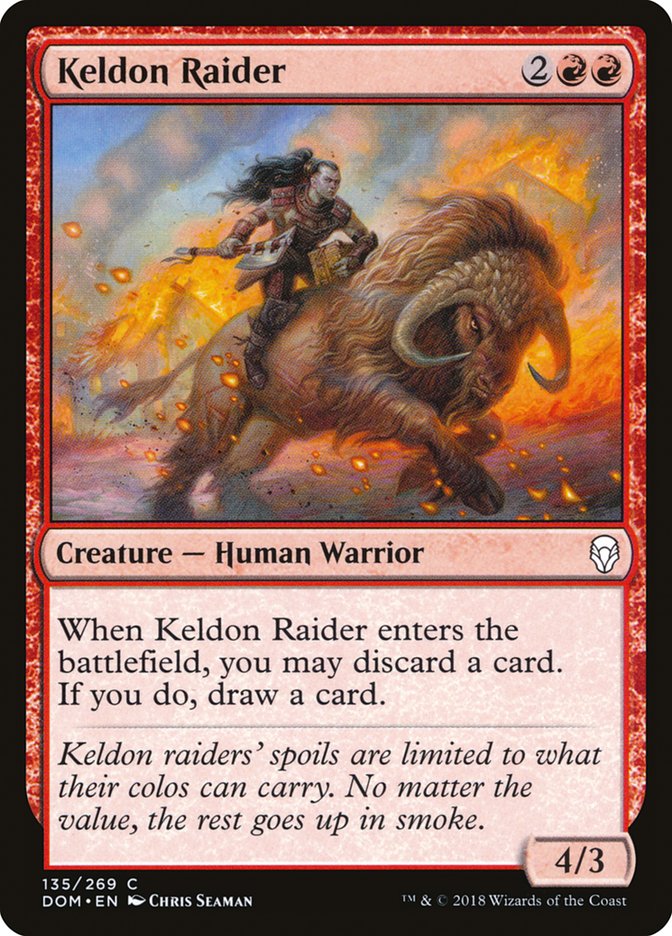 Keldon Raider [Dominaria] | Impulse Games and Hobbies