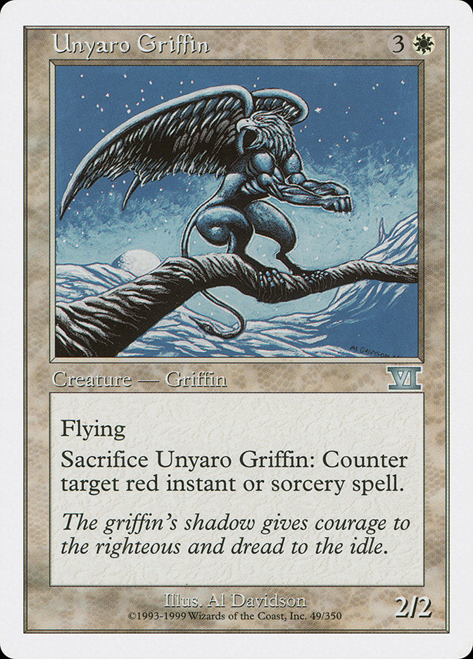 Unyaro Griffin [Classic Sixth Edition] | Impulse Games and Hobbies