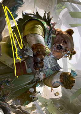 Professor of Zoomancy Art Card (Gold-Stamped Signature) [Strixhaven: School of Mages Art Series] | Impulse Games and Hobbies