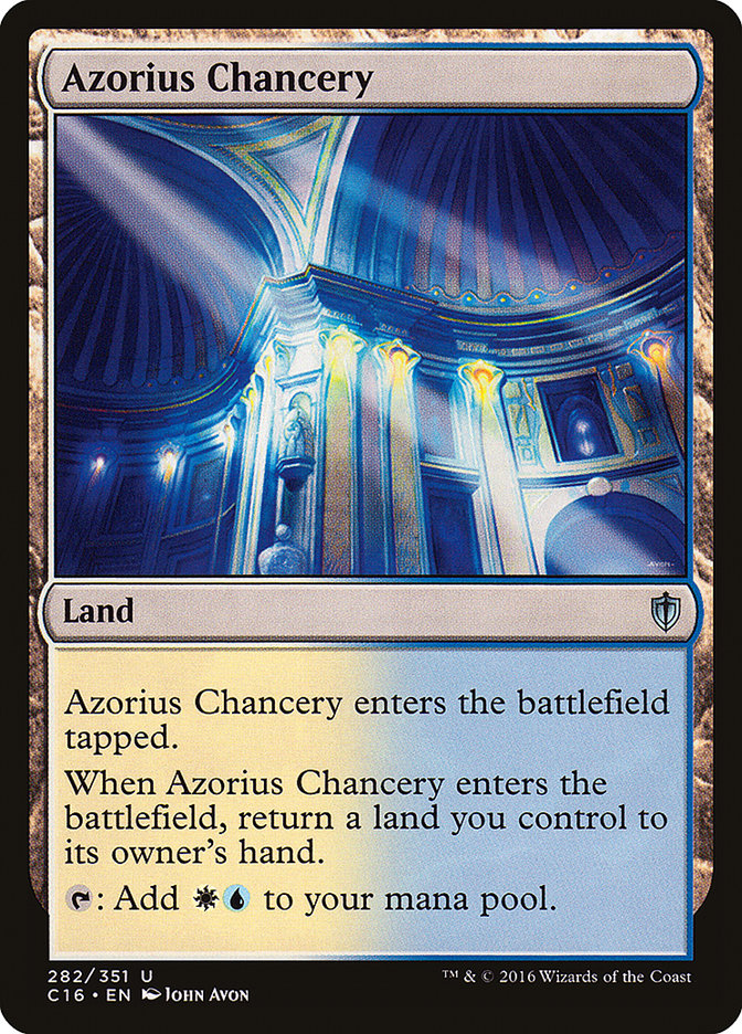 Azorius Chancery [Commander 2016] | Impulse Games and Hobbies