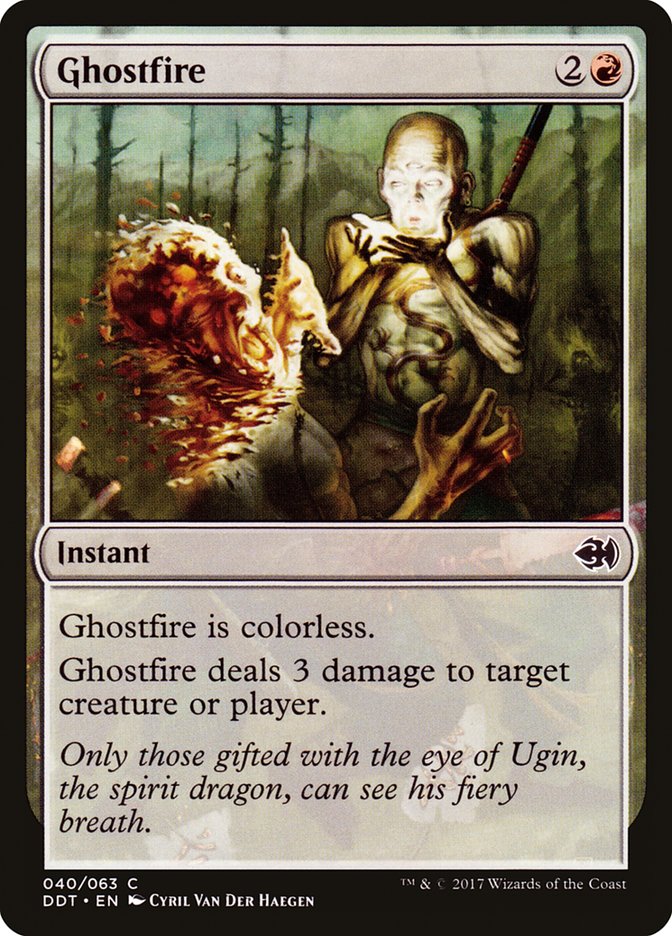 Ghostfire [Duel Decks: Merfolk vs. Goblins] | Impulse Games and Hobbies