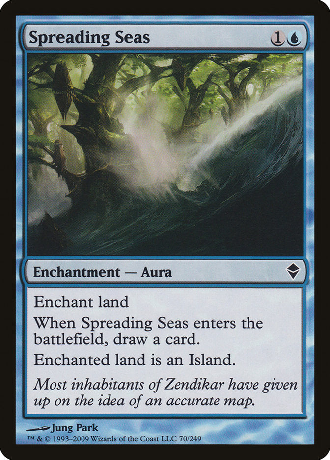 Spreading Seas [Zendikar] | Impulse Games and Hobbies