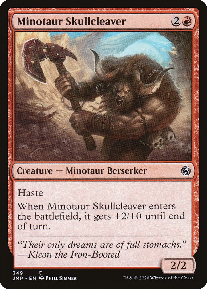 Minotaur Skullcleaver [Jumpstart] | Impulse Games and Hobbies