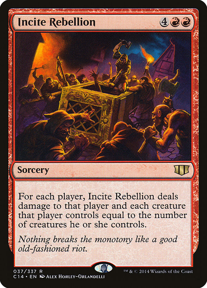 Incite Rebellion [Commander 2014] | Impulse Games and Hobbies