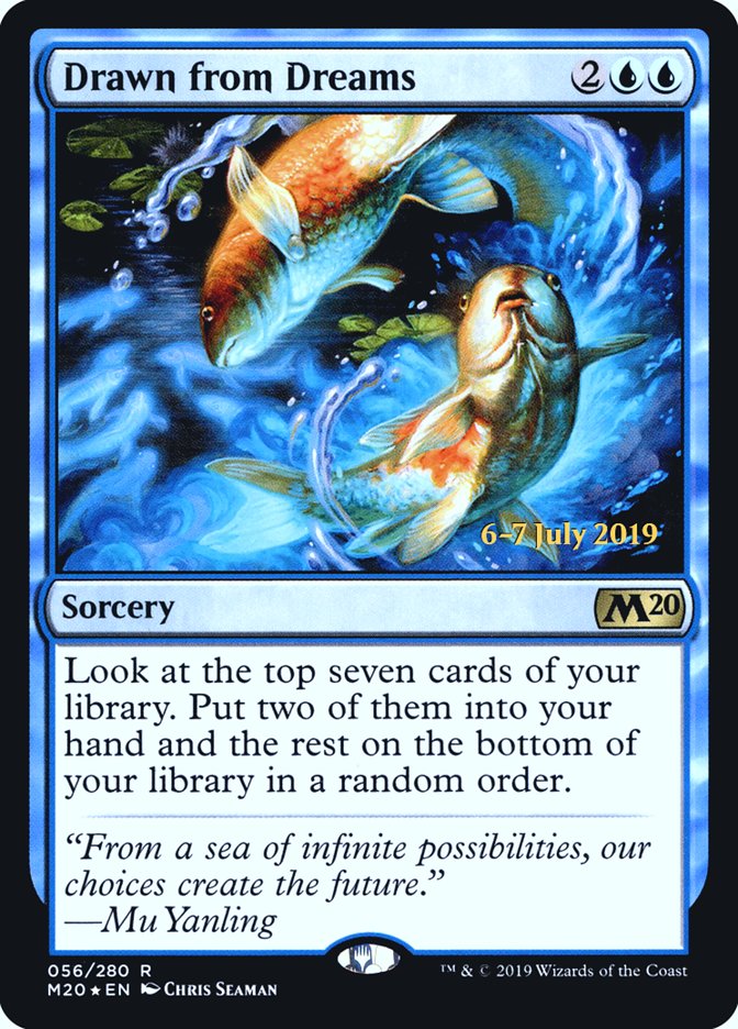 Drawn from Dreams  [Core Set 2020 Prerelease Promos] | Impulse Games and Hobbies