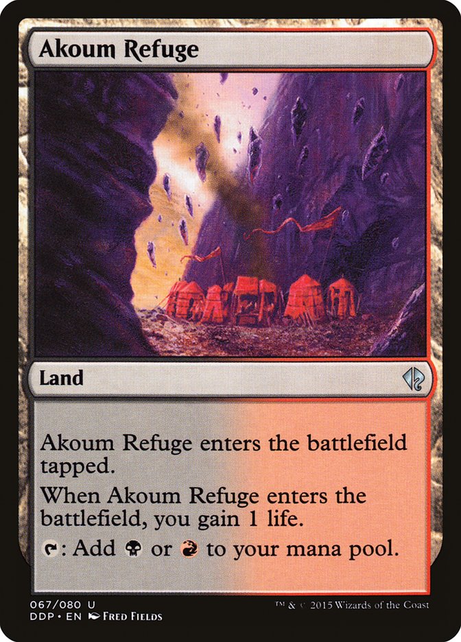 Akoum Refuge [Duel Decks: Zendikar vs. Eldrazi] | Impulse Games and Hobbies