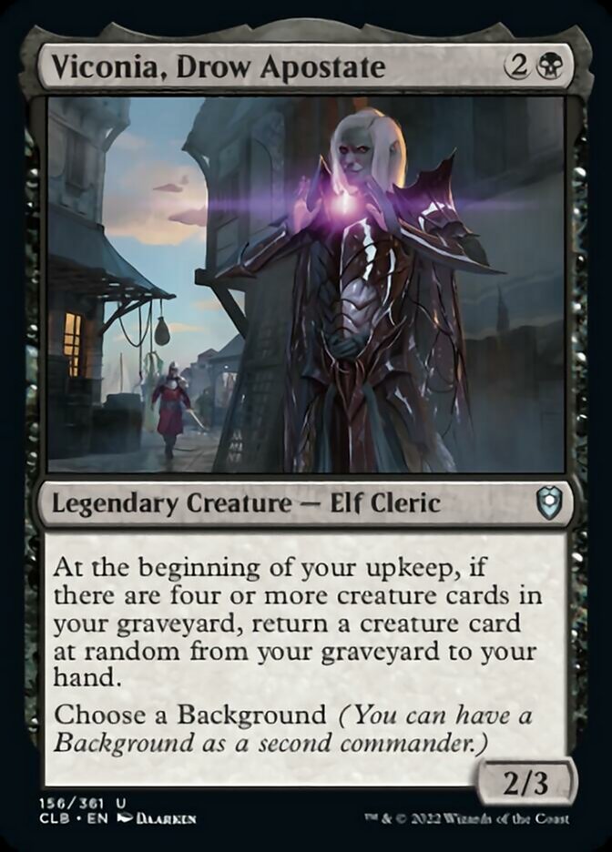 Viconia, Drow Apostate [Commander Legends: Battle for Baldur's Gate] | Impulse Games and Hobbies