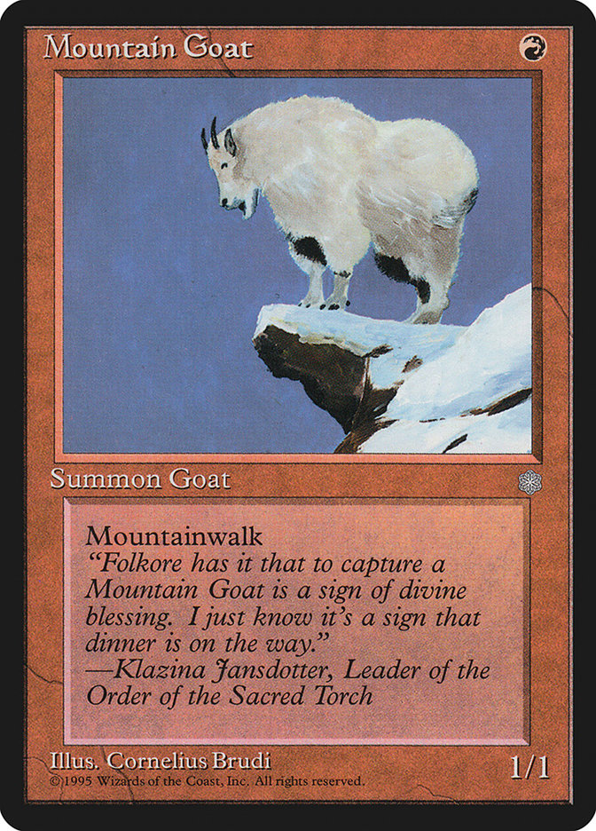 Mountain Goat [Ice Age] | Impulse Games and Hobbies