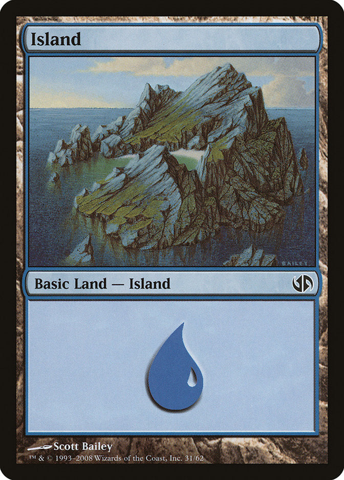 Island (31) [Duel Decks: Jace vs. Chandra] | Impulse Games and Hobbies