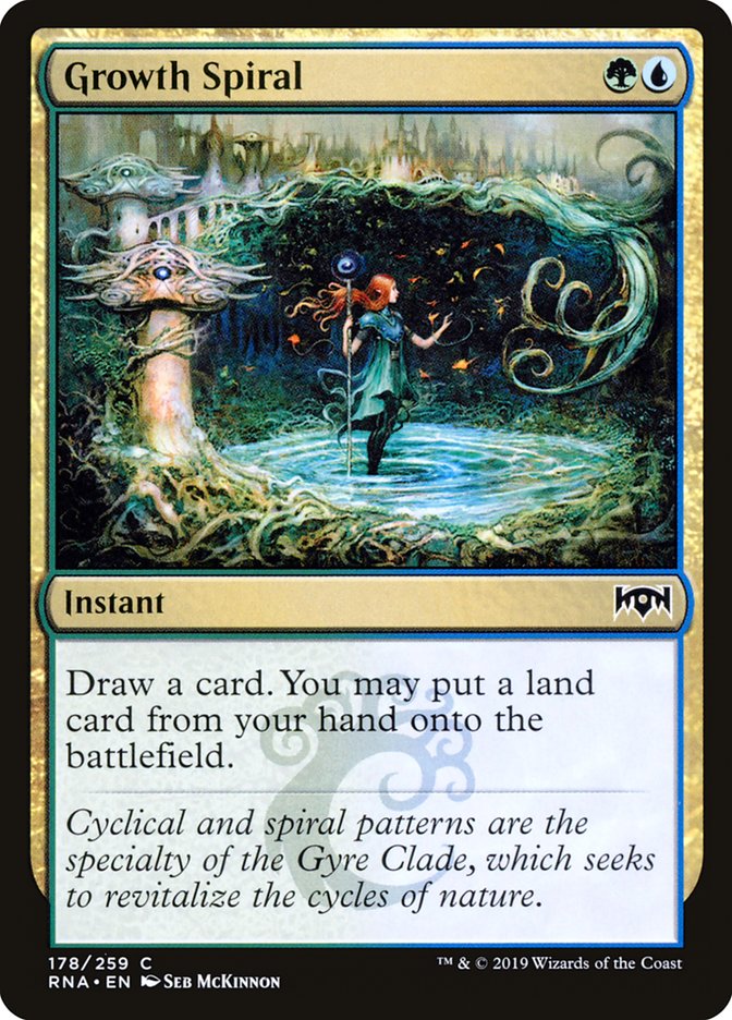 Growth Spiral [Ravnica Allegiance] | Impulse Games and Hobbies