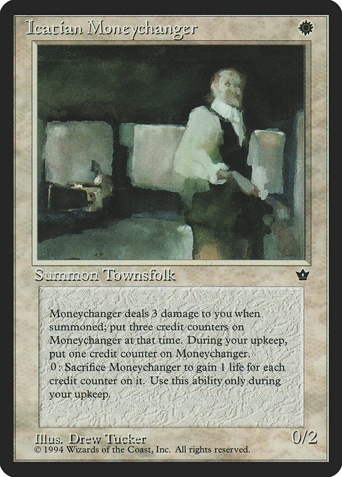 Icatian Moneychanger (Drew Tucker) [Fallen Empires] | Impulse Games and Hobbies