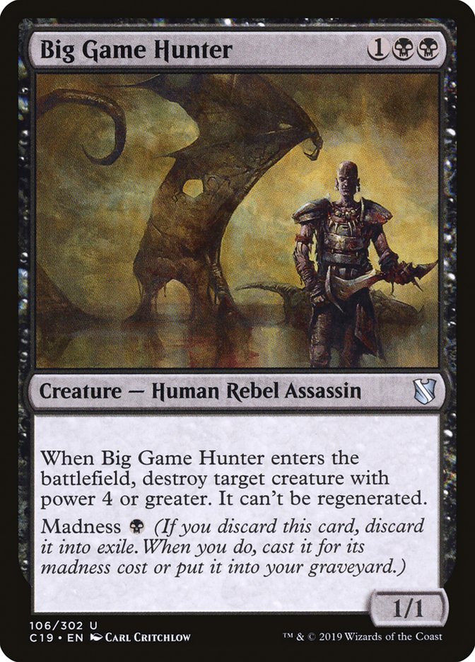 Big Game Hunter [Commander 2019] | Impulse Games and Hobbies