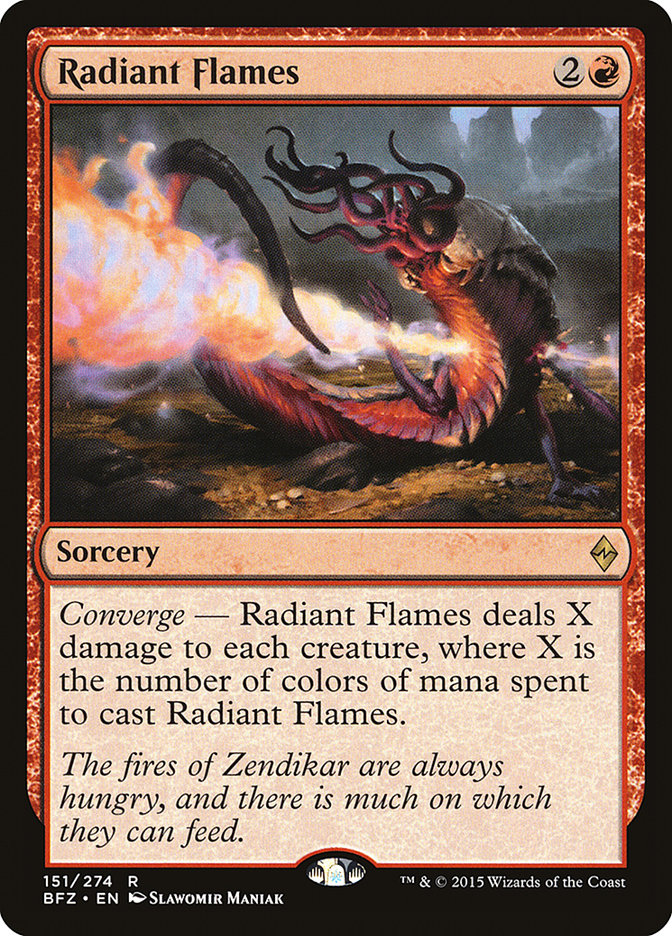 Radiant Flames [Battle for Zendikar] | Impulse Games and Hobbies