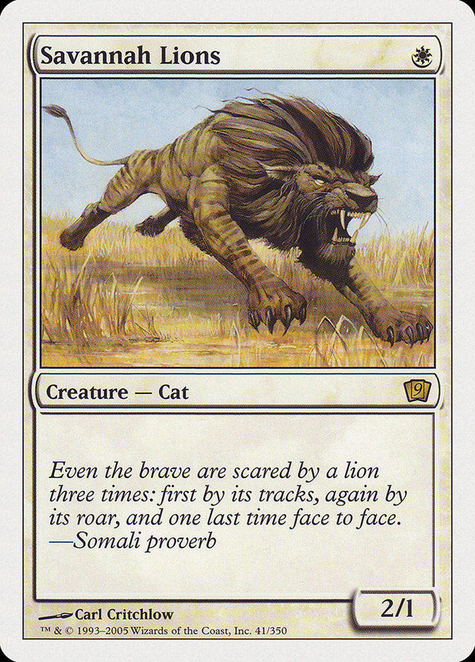 Savannah Lions [Ninth Edition] | Impulse Games and Hobbies