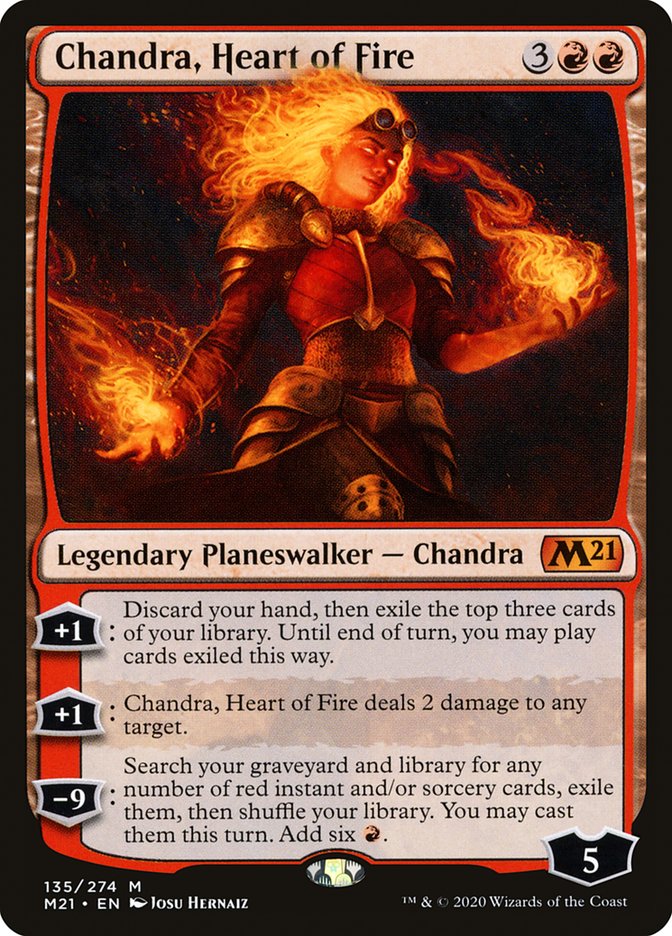 Chandra, Heart of Fire [Core Set 2021] | Impulse Games and Hobbies