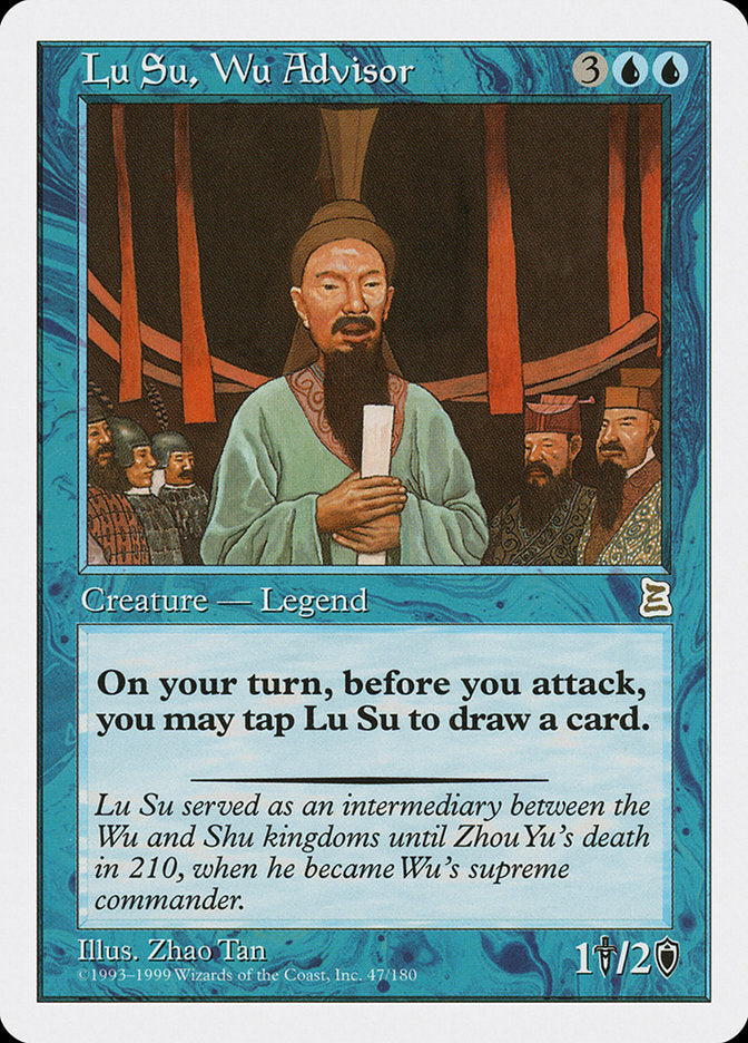 Lu Su, Wu Advisor [Portal Three Kingdoms] | Impulse Games and Hobbies