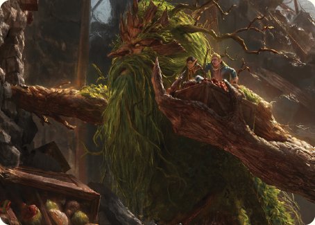 Treebeard, Gracious Host Art Card [The Lord of the Rings: Tales of Middle-earth Art Series] | Impulse Games and Hobbies
