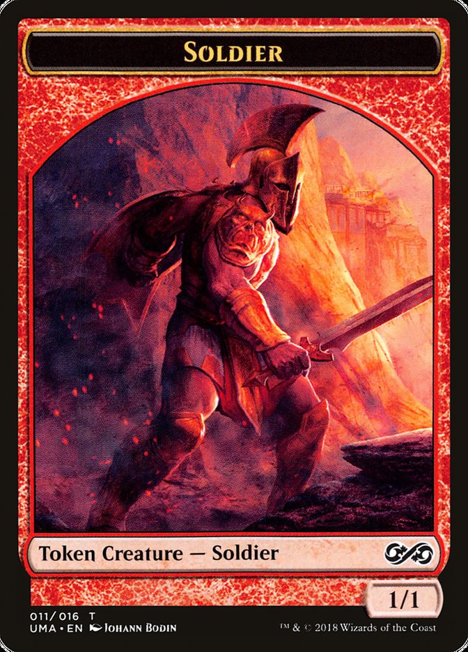 Soldier Token [Ultimate Masters Tokens] | Impulse Games and Hobbies