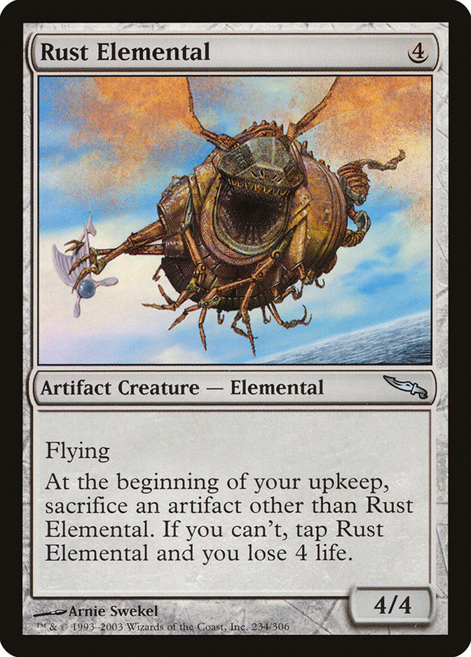 Rust Elemental [Mirrodin] | Impulse Games and Hobbies