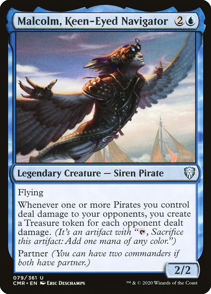 Malcolm, Keen-Eyed Navigator [Commander Legends] | Impulse Games and Hobbies