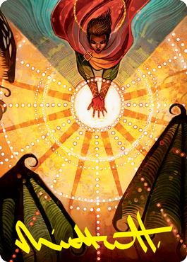 Grapeshot Art Card (Gold-Stamped Signature) [Strixhaven: School of Mages Art Series] | Impulse Games and Hobbies