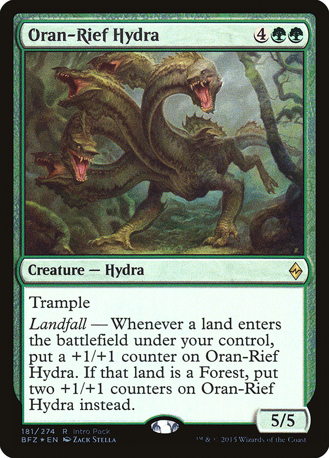 Oran-Rief Hydra (Intro Pack) [Battle for Zendikar Promos] | Impulse Games and Hobbies