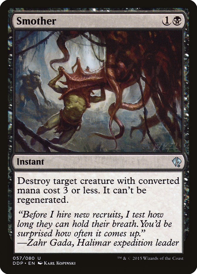 Smother [Duel Decks: Zendikar vs. Eldrazi] | Impulse Games and Hobbies