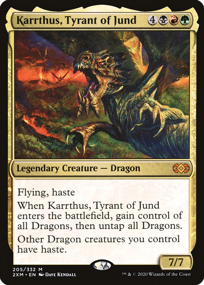 Karrthus, Tyrant of Jund [Double Masters] | Impulse Games and Hobbies