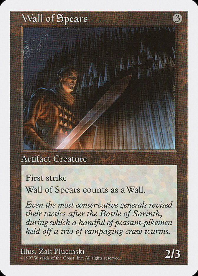 Wall of Spears [Fifth Edition] | Impulse Games and Hobbies
