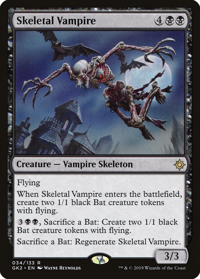 Skeletal Vampire [Ravnica Allegiance Guild Kit] | Impulse Games and Hobbies