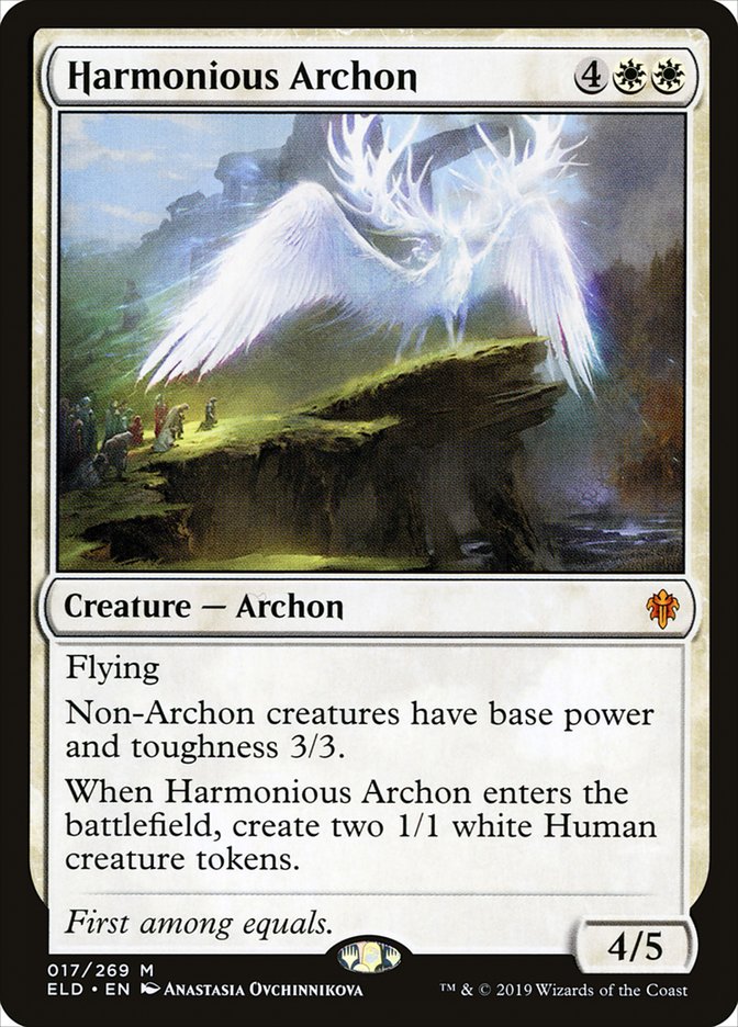 Harmonious Archon [Throne of Eldraine] | Impulse Games and Hobbies