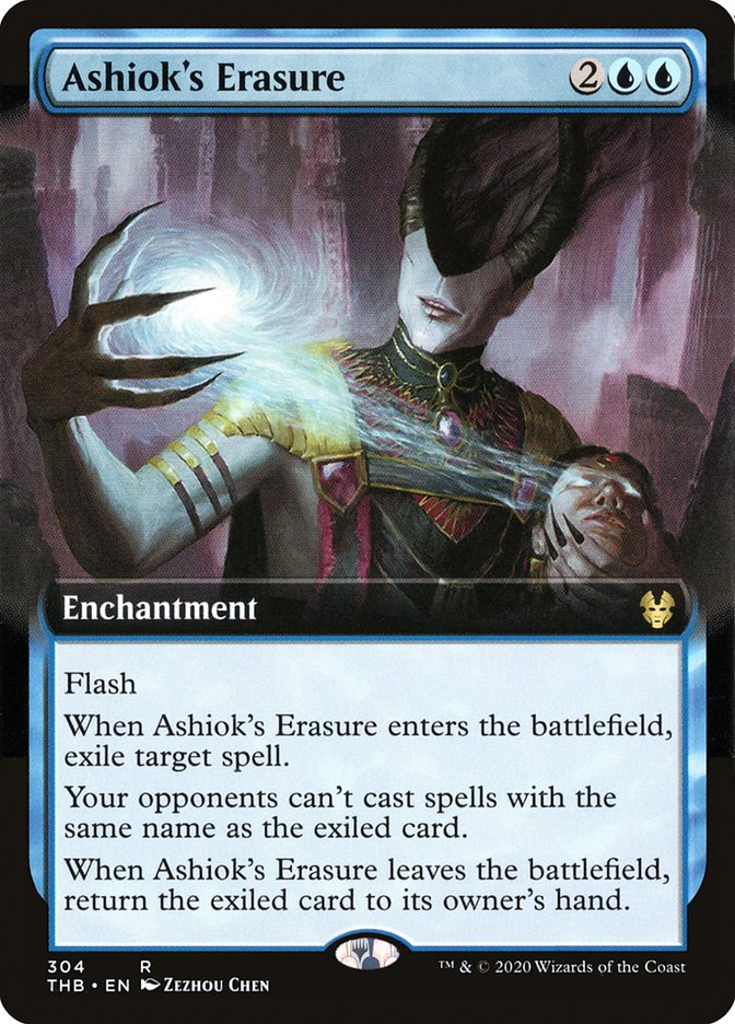 Ashiok's Erasure (Extended Art) [Theros Beyond Death] | Impulse Games and Hobbies