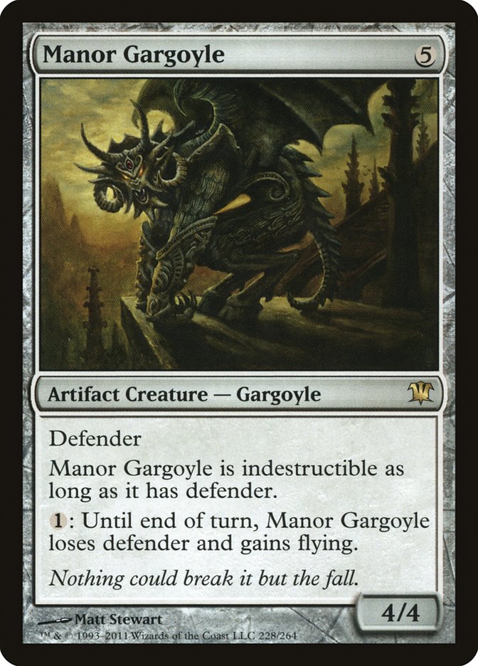 Manor Gargoyle [Innistrad] | Impulse Games and Hobbies