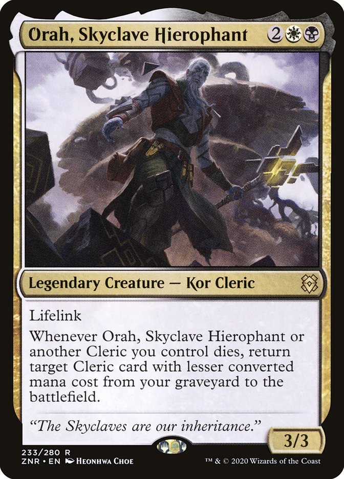 Orah, Skyclave Hierophant [Zendikar Rising] | Impulse Games and Hobbies