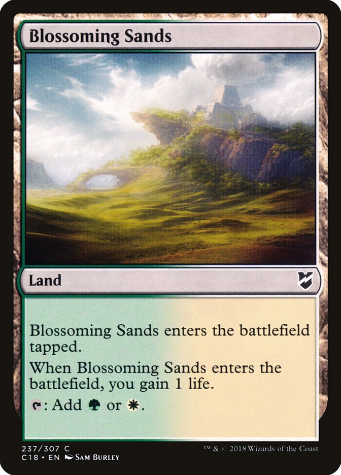 Blossoming Sands [Commander 2018] | Impulse Games and Hobbies