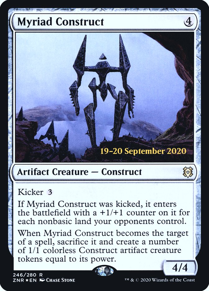 Myriad Construct  [Zendikar Rising Prerelease Promos] | Impulse Games and Hobbies