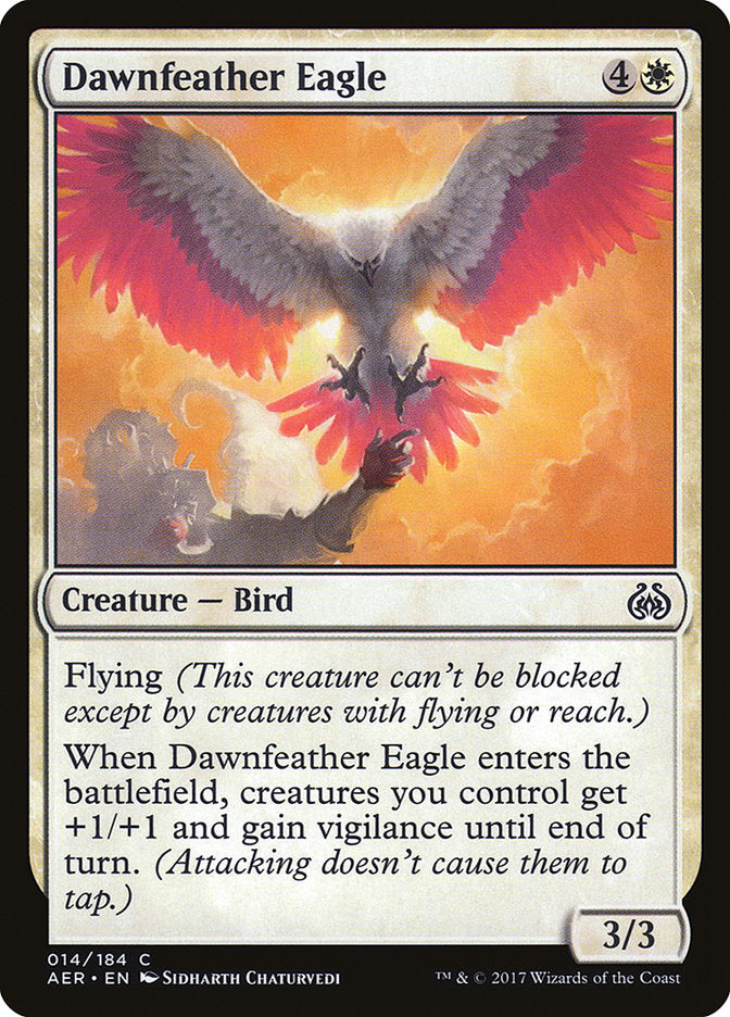 Dawnfeather Eagle (Intro Pack) [Aether Revolt Promos] | Impulse Games and Hobbies