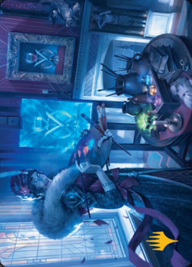 Flawless Forgery Art Card (Gold-Stamped Signature) [Streets of New Capenna Art Series] | Impulse Games and Hobbies