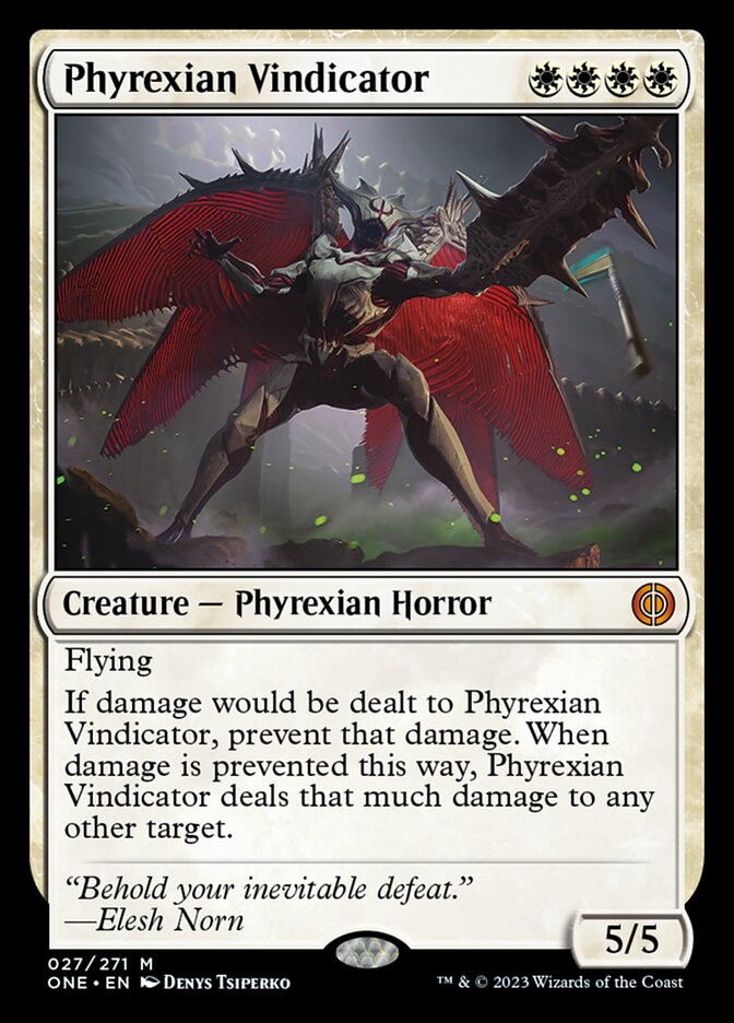 Phyrexian Vindicator [Phyrexia: All Will Be One] | Impulse Games and Hobbies