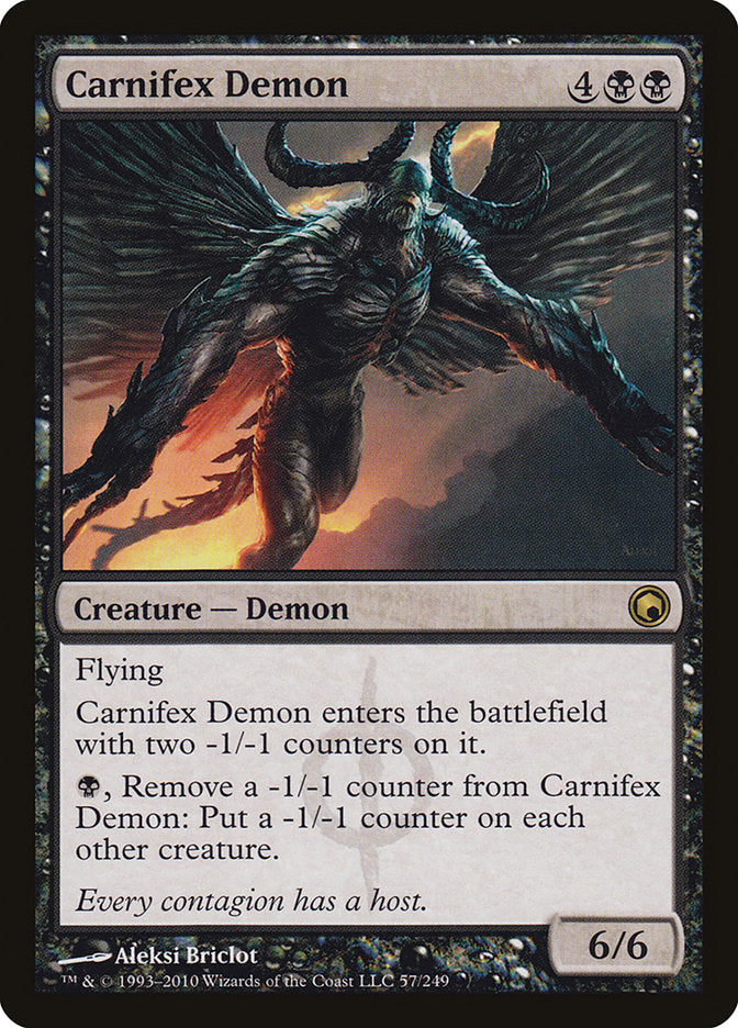 Carnifex Demon [Scars of Mirrodin] | Impulse Games and Hobbies