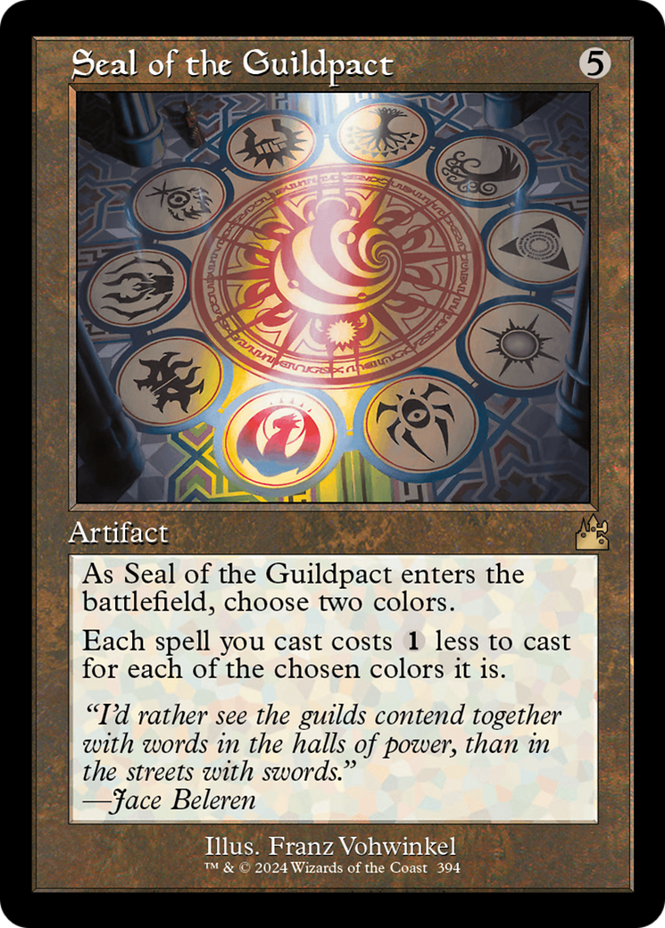 Seal of the Guildpact (Retro Frame) [Ravnica Remastered] | Impulse Games and Hobbies