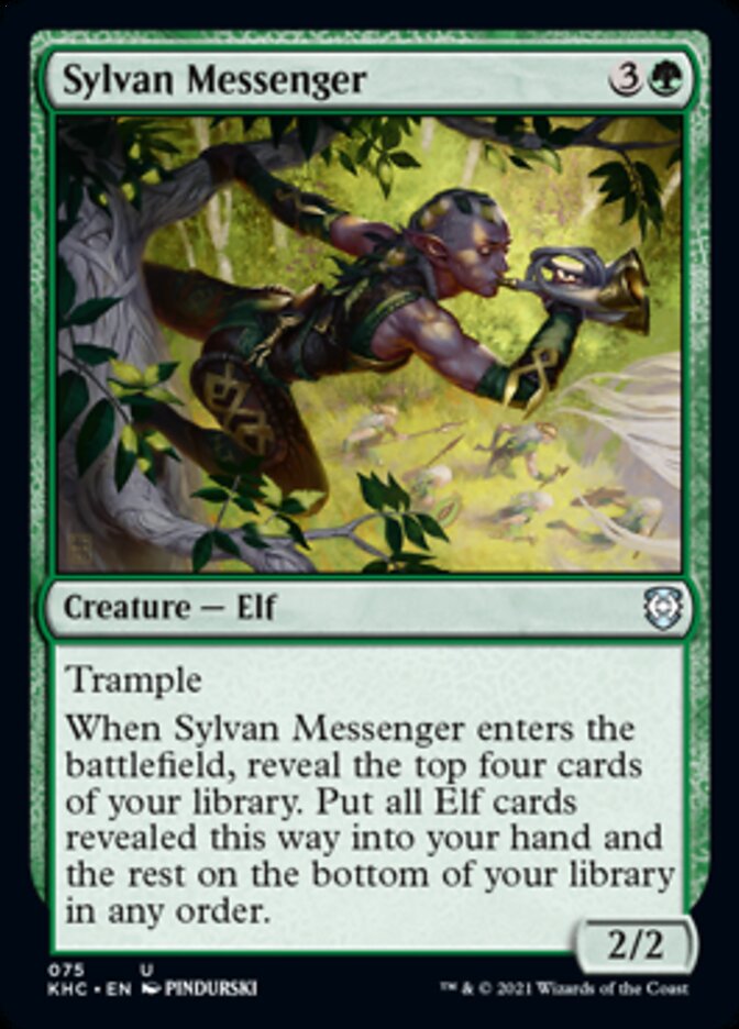 Sylvan Messenger [Kaldheim Commander] | Impulse Games and Hobbies