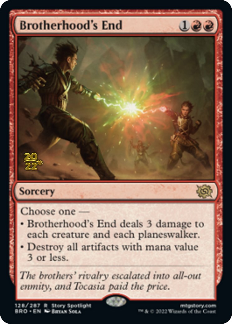 Brotherhood's End [The Brothers' War: Prerelease Promos] | Impulse Games and Hobbies