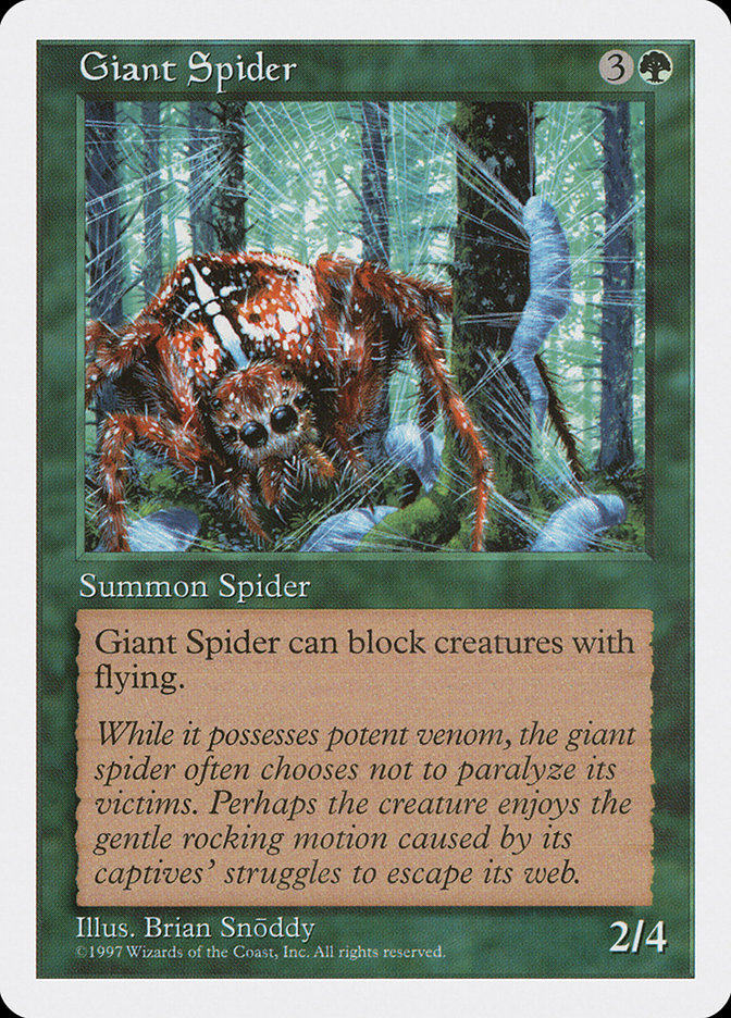 Giant Spider [Fifth Edition] | Impulse Games and Hobbies