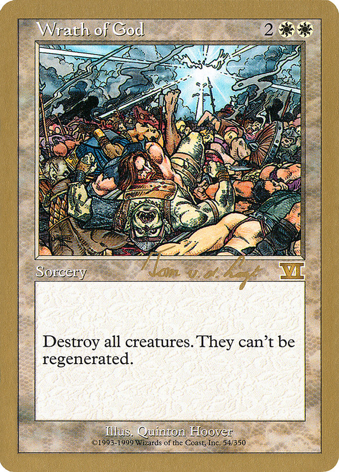 Wrath of God (Tom van de Logt) [World Championship Decks 2000] | Impulse Games and Hobbies