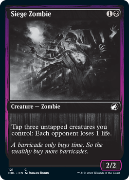 Siege Zombie [Innistrad: Double Feature] | Impulse Games and Hobbies