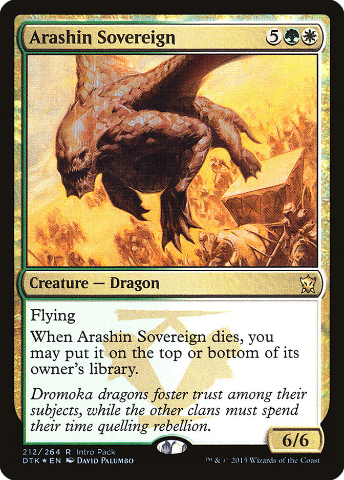 Arashin Sovereign (Intro Pack) [Dragons of Tarkir Promos] | Impulse Games and Hobbies